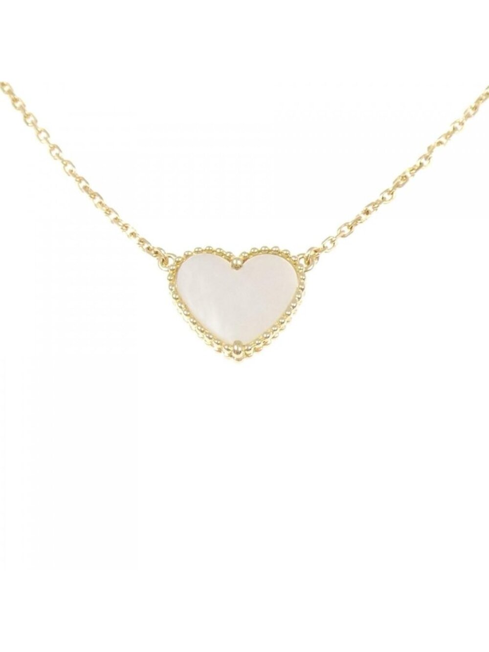 Van Cleef & Arpels Lucky Alhambra Heart Necklace